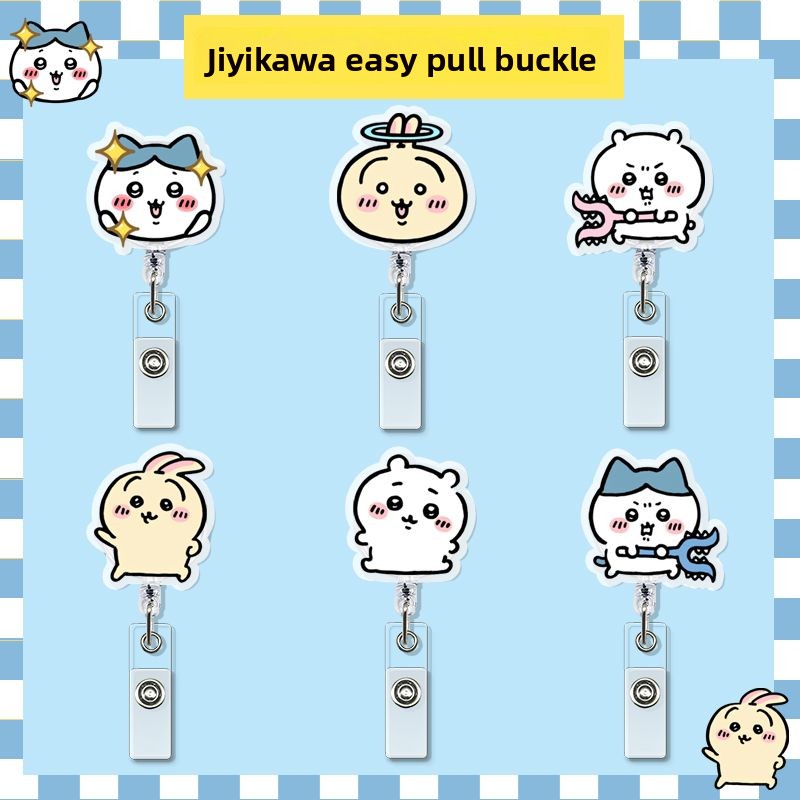 Lanyard Badge Holder - Выдвижной держатель для бейджа Jiyi Kawaii: