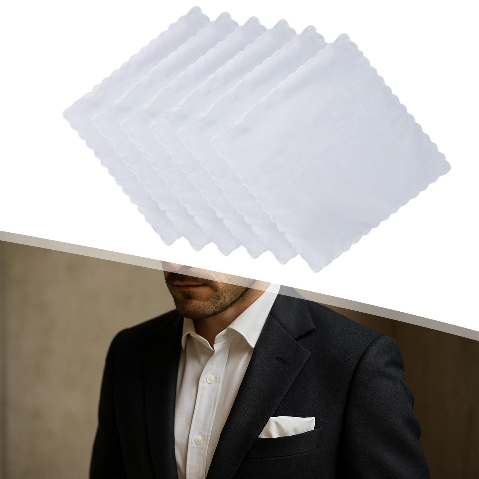 Набор из 6 хлопковых носовых п – обзор и цена Handkerchief Cotton Men