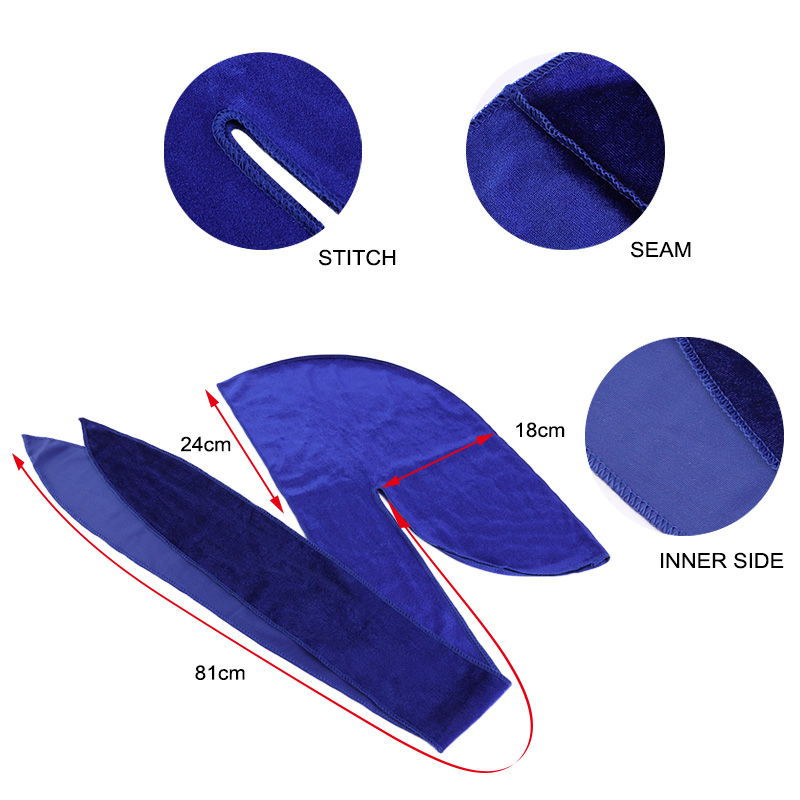 Бархатная бандана-резинка унис – обзор и цена Bandana Doo Rag