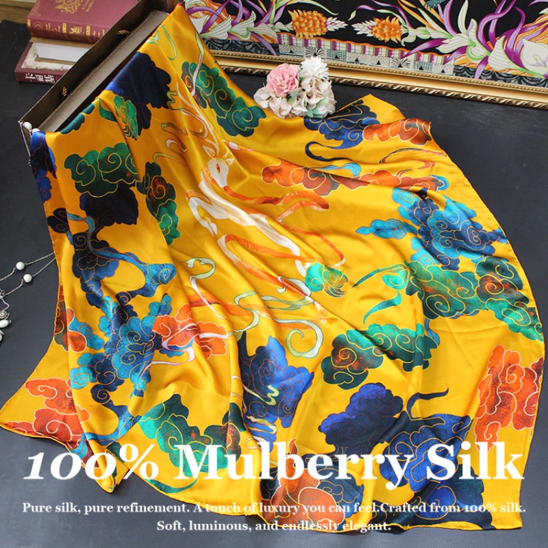 Новая роскошная шелковая шаль- – обзор и цена Pashmina Wrap Large