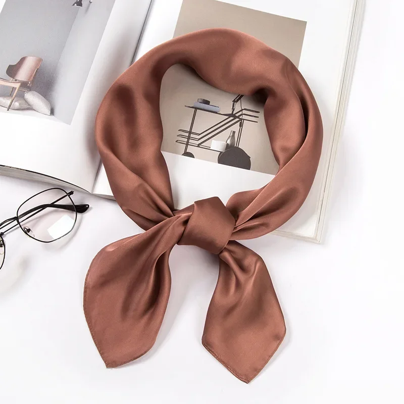 Атласный шарф для женщин, 70 с – обзор и цена Silk Neck Scarf