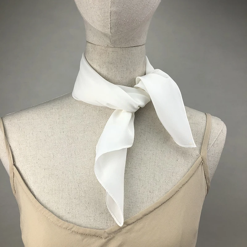 Новый женский шелковый шарф с  – обзор и цена Ascot Neck Scarf