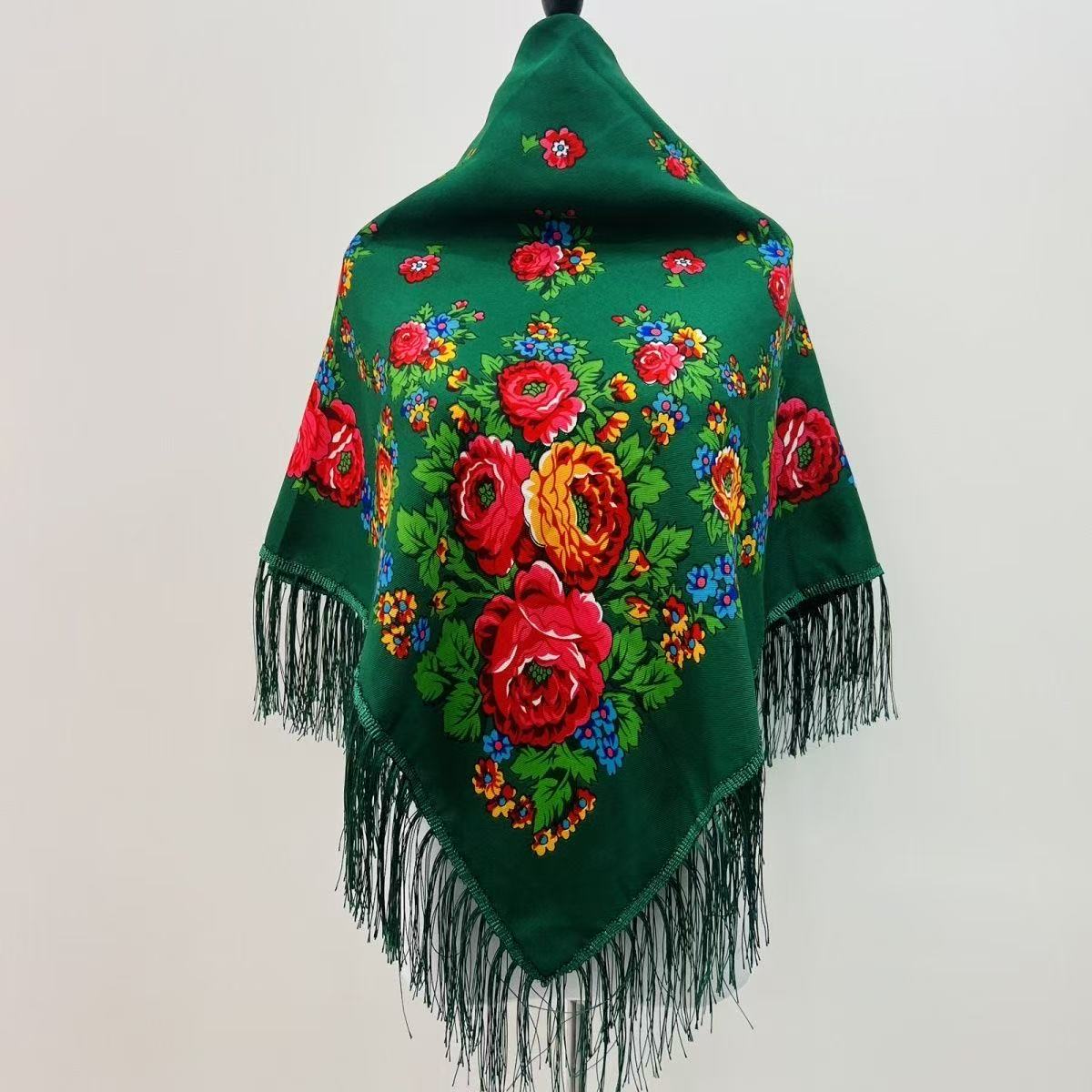 120*120 см Роскошный цветочный – обзор и цена Bandana Cotton