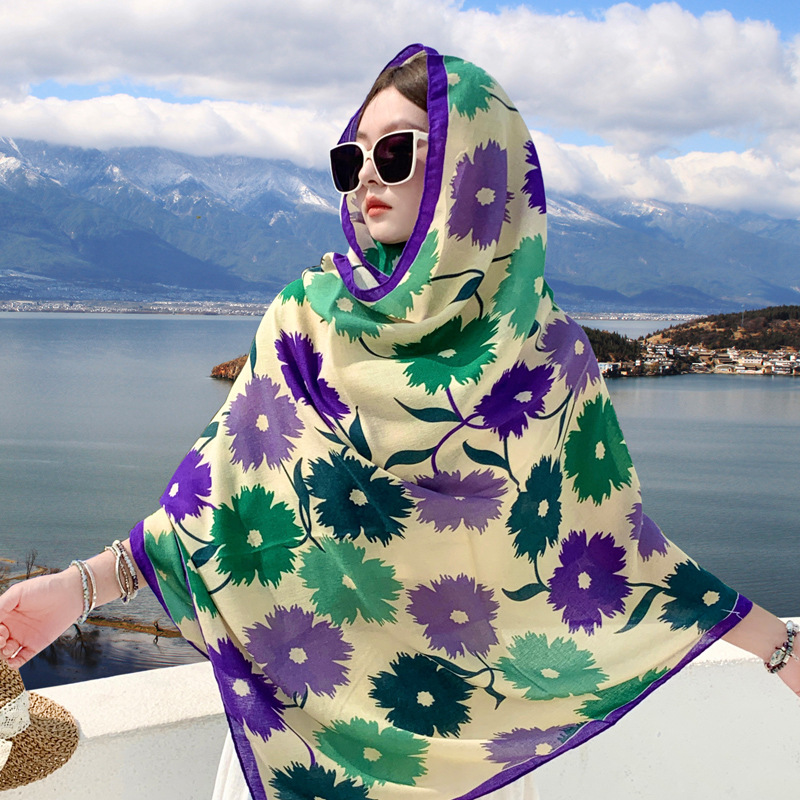Модная пашмина в корейском сти – обзор и цена Pashmina Wrap Large