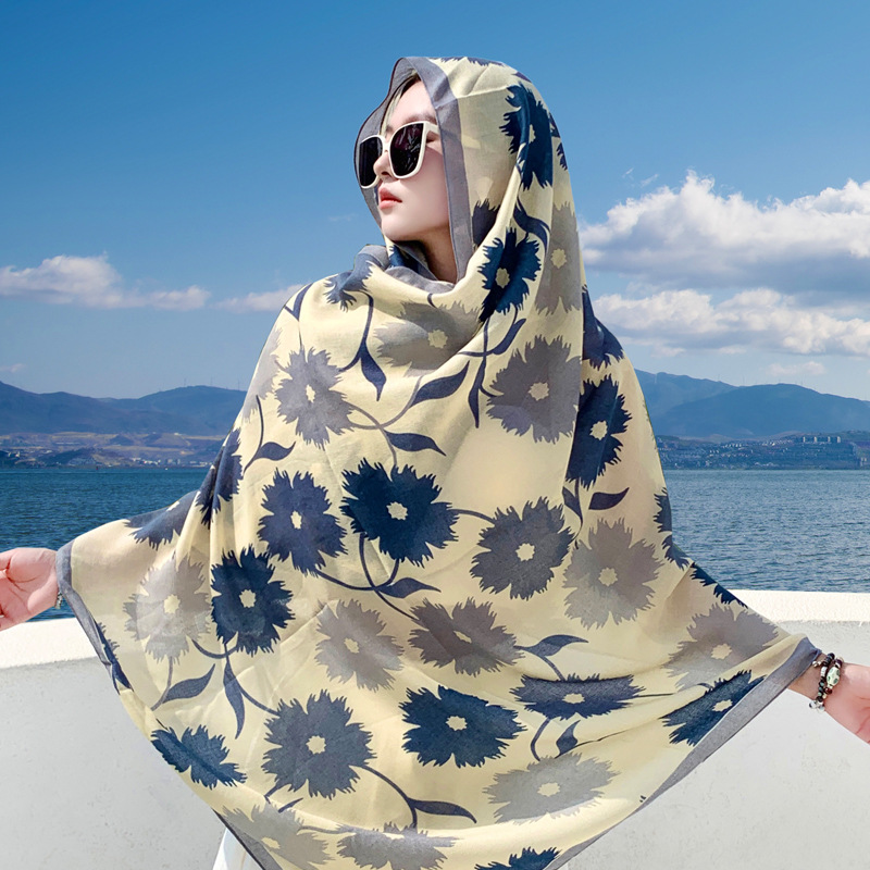 Модная пашмина в корейском сти – обзор и цена Pashmina Wrap Large