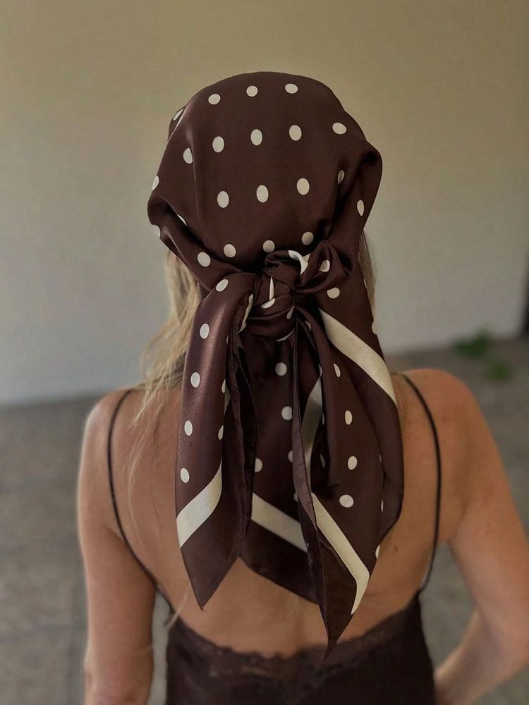 Роскошный шелковый платок в го – обзор и цена Silk Neck Scarf