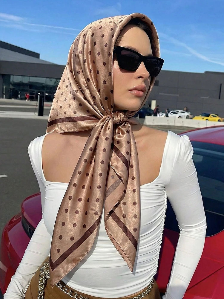 Роскошный шелковый платок в го – обзор и цена Silk Neck Scarf