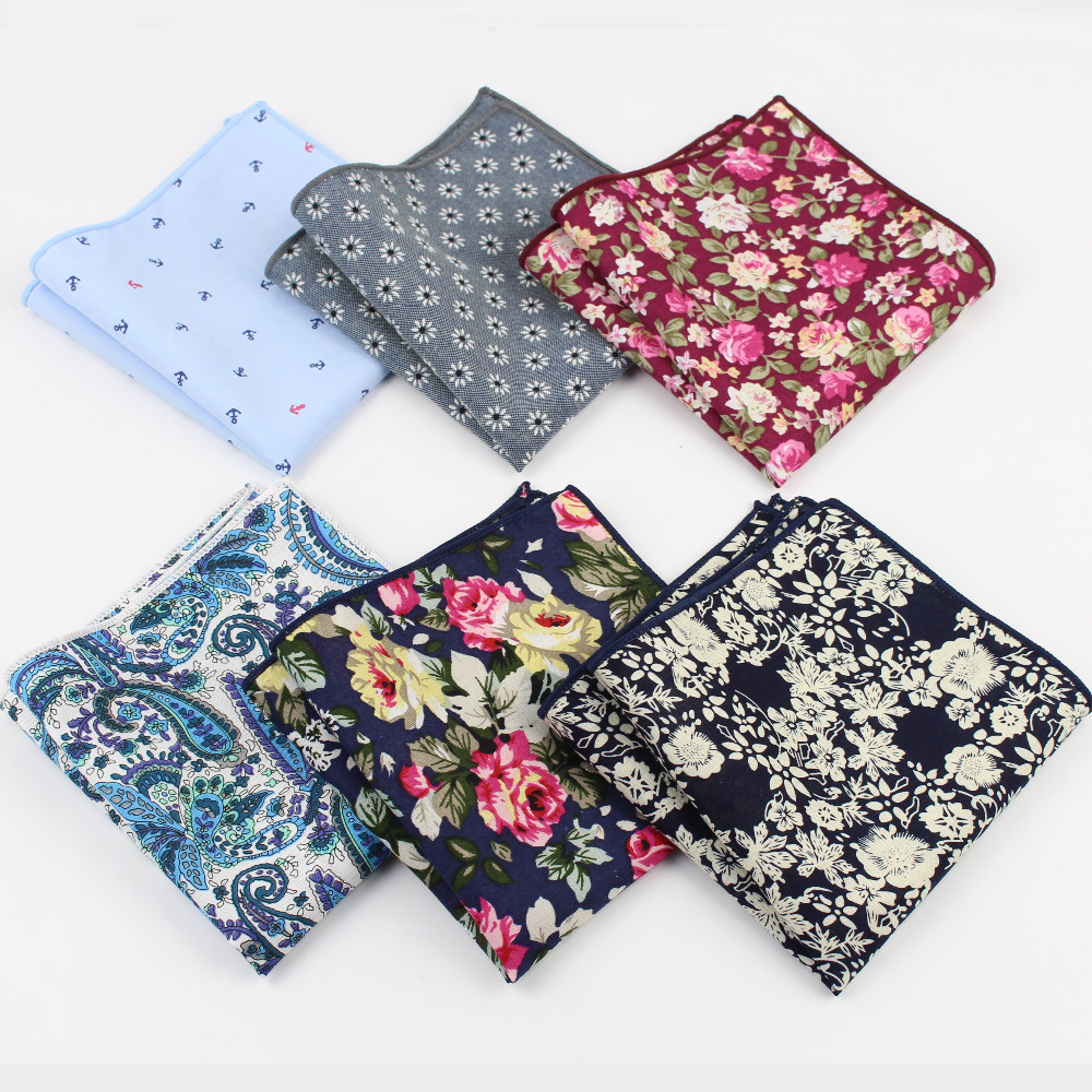 Повседневный квадратный носово – обзор и цена Handkerchief Cotton Men