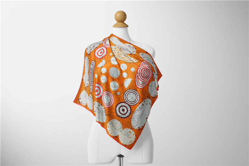 53 см женский шарф, шаль, 100% – обзор и цена Silk Neck Scarf