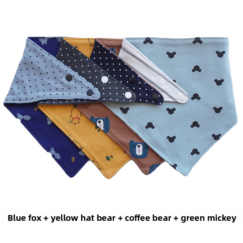 INS Хлопковые детские нагрудни – обзор и цена Bandana Cotton