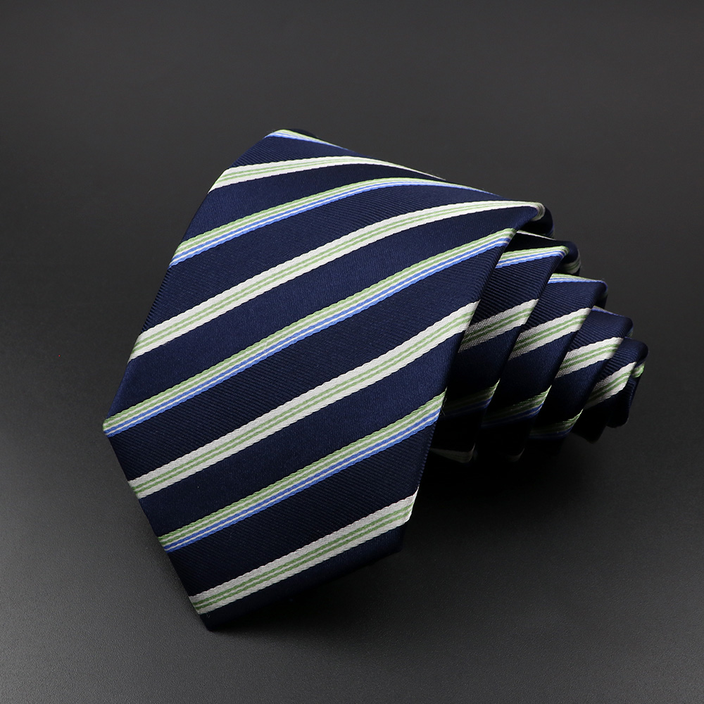 100% шелковый галстук 8 см, га – обзор и цена Silk Tie Striped
