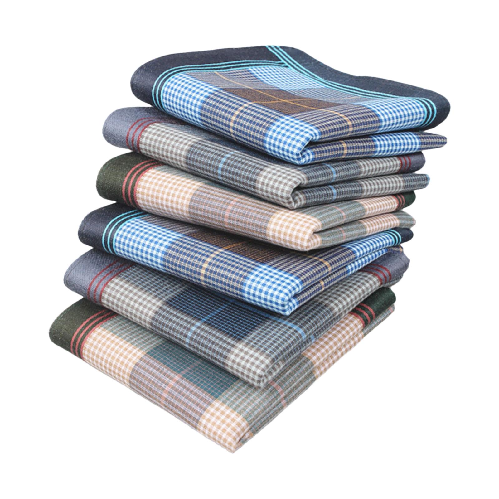 Набор из 6 универсальных легки – обзор и цена Handkerchief Cotton Men