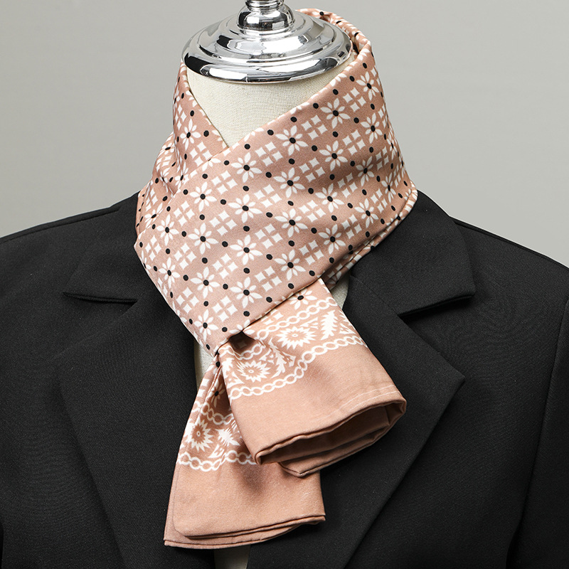 Мужской шарф, имитация шелка,  – обзор и цена Ascot Neck Scarf