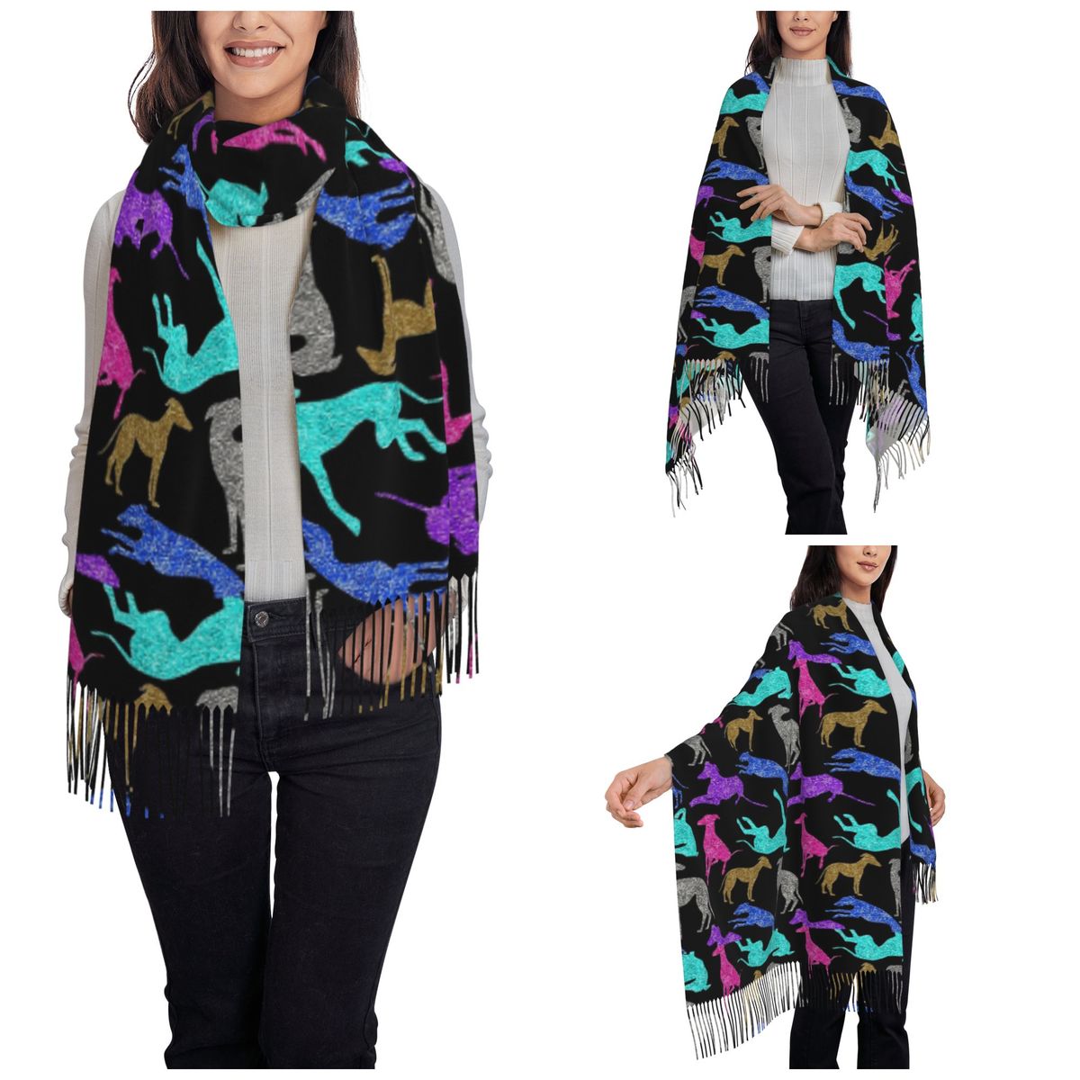 Комбинированный шарф Greyt Gre – обзор и цена Pashmina Wrap Large