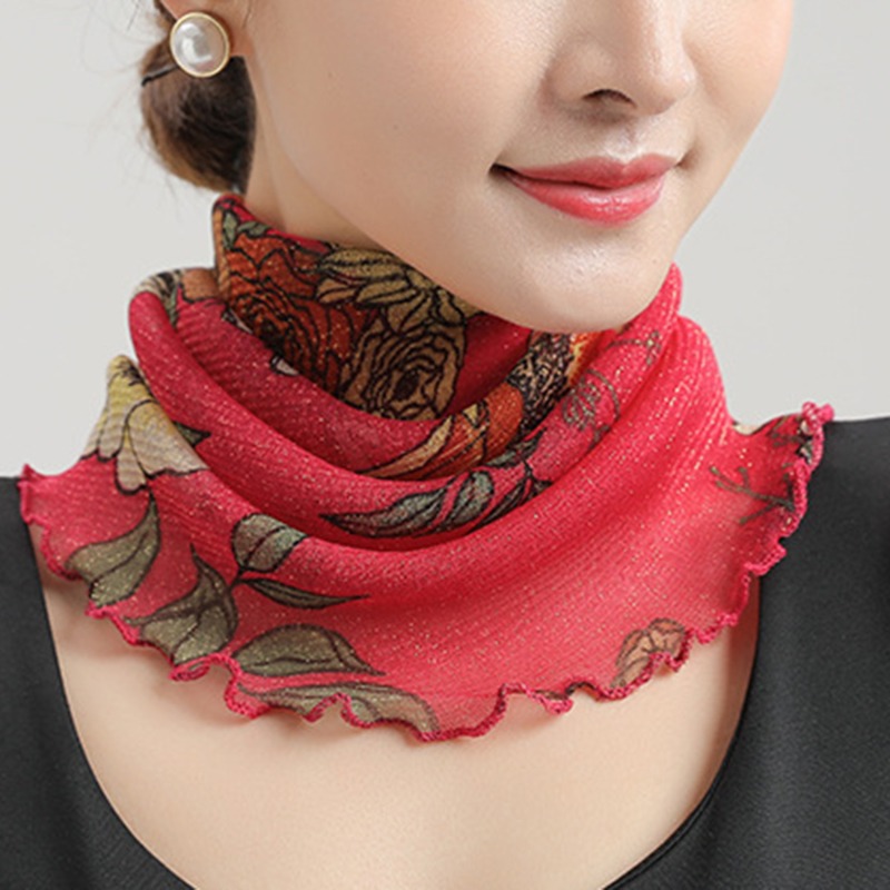 Весенне-летний шифоновый шарф  – обзор и цена Silk Neck Scarf