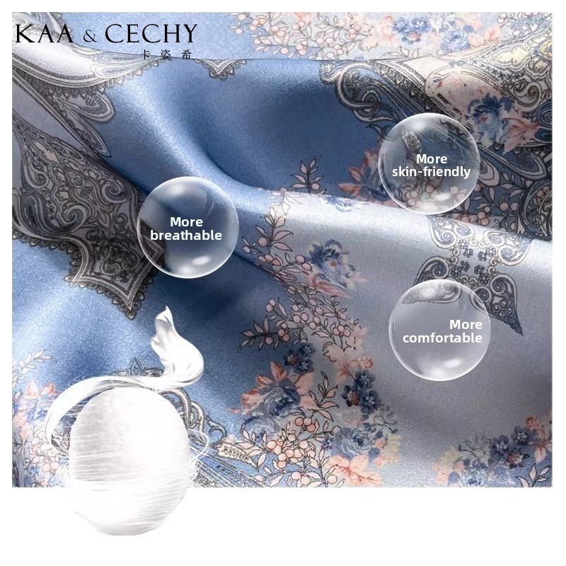 Шелковый платок-бандана 50 см  – обзор и цена Ascot Neck Scarf