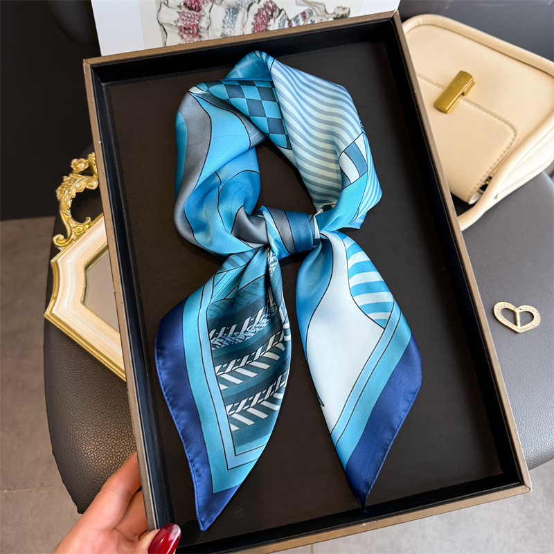 2026 Новый шелковый квадратный – обзор и цена Ascot Neck Scarf