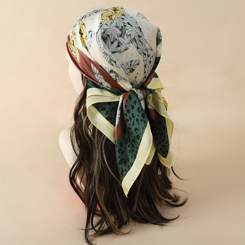 70x70 см женский шарф шелковый – обзор и цена Ascot Neck Scarf