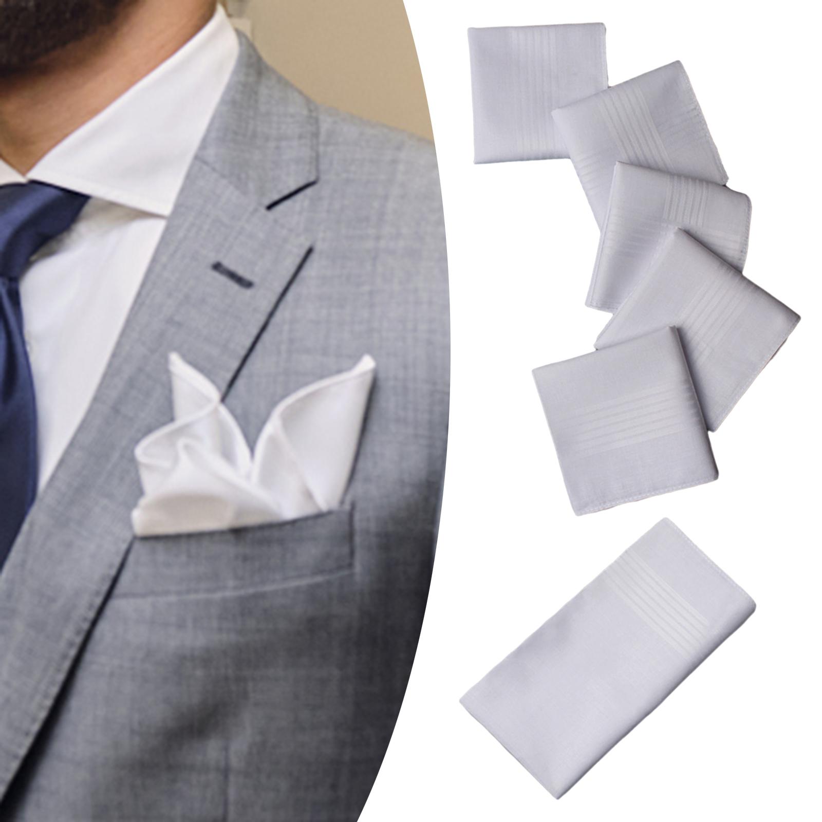 Набор из 6 мужских носовых пла – обзор и цена Handkerchief Cotton Men